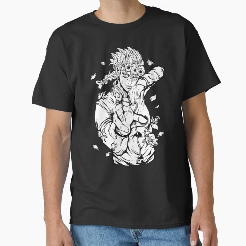 

The unbeatable one 0812 JoJo's Bizarre Adventure Anime Gift t shirt Manga JJBA Cartoon printed Graphic Clothes Y2K clothing