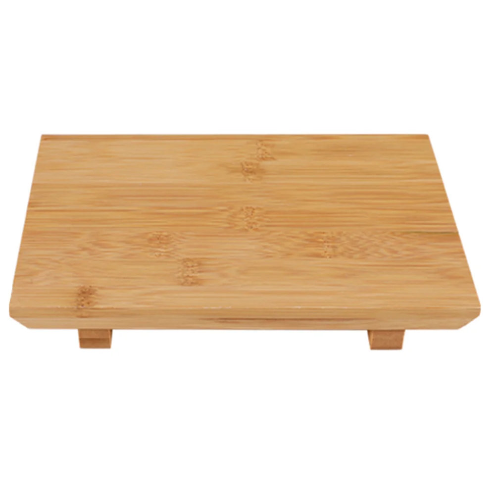

Bamboo Sushi Plate Household Tray Restaurant Sashimi Dish Japanese Food Serving Dessert