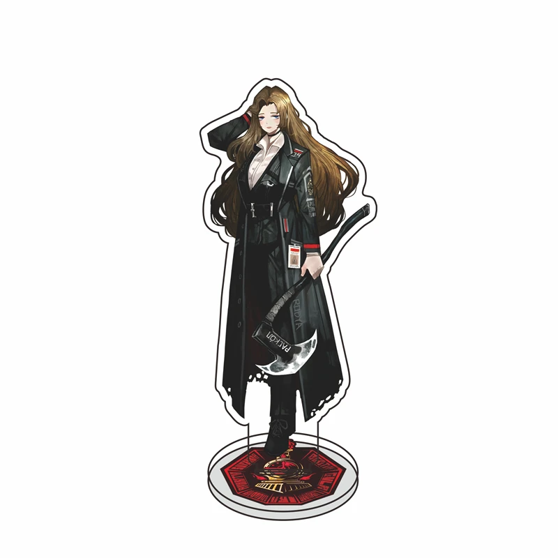 Extremely Hot Anime Limbus Company Set Action Acrylic Stand Heathcliff Don Quixote Outis Faust Figurines Gift Toys 15cm
