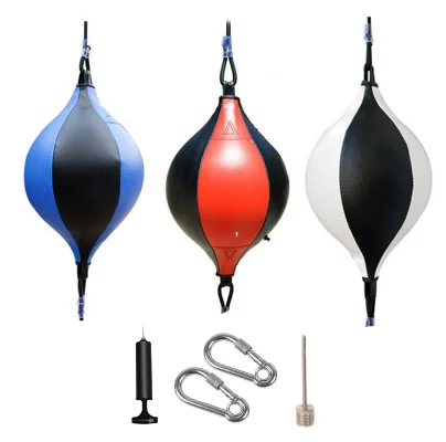 كرة سرعة مرنة بفتحة تهوية بهلوان، كرة تفاعل لتدريب الملاكمة #1