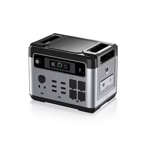 Portable Power Station 110V 220V APP Controlled Solar Generator