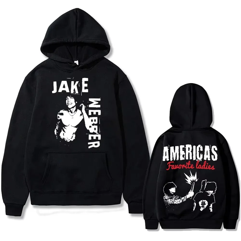 سترة بقلنسوة كاجوال للرجال الأكثر شعبية في الولايات المتحدة من تصميم جيك ويبر وجوني جيلبرت #1