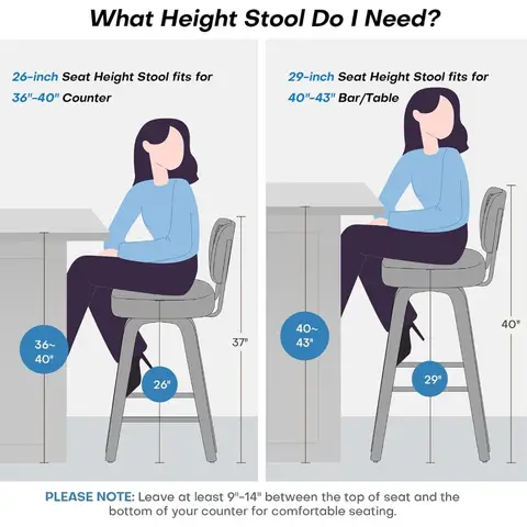 8 best sales काउंटर ऊंचाई बार स्टूल - №8