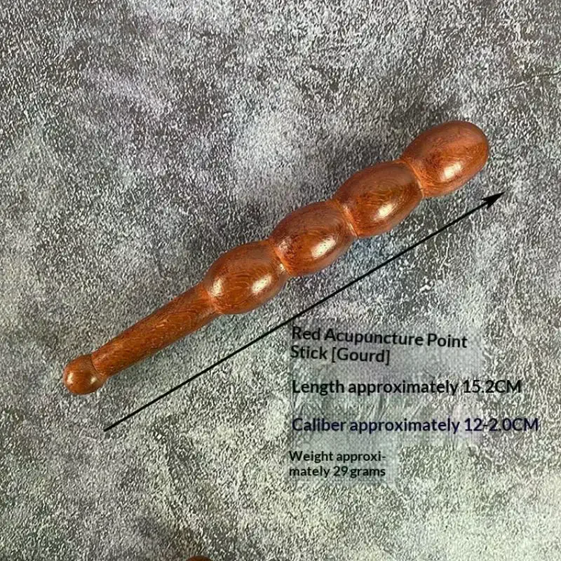 /Kuz/Wooden Reflexology Sticks Foot Hand Massage Wooden Stick Tools Thai Face Neck Back Waist Massager Trigger Points 1PCS