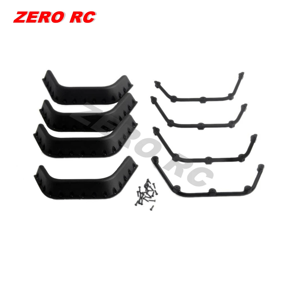 1/10 Fender Flares Wheel eyebrows For RC CAR Crawler RC4WD Gelande II D90 D110 JEEP Body Shell