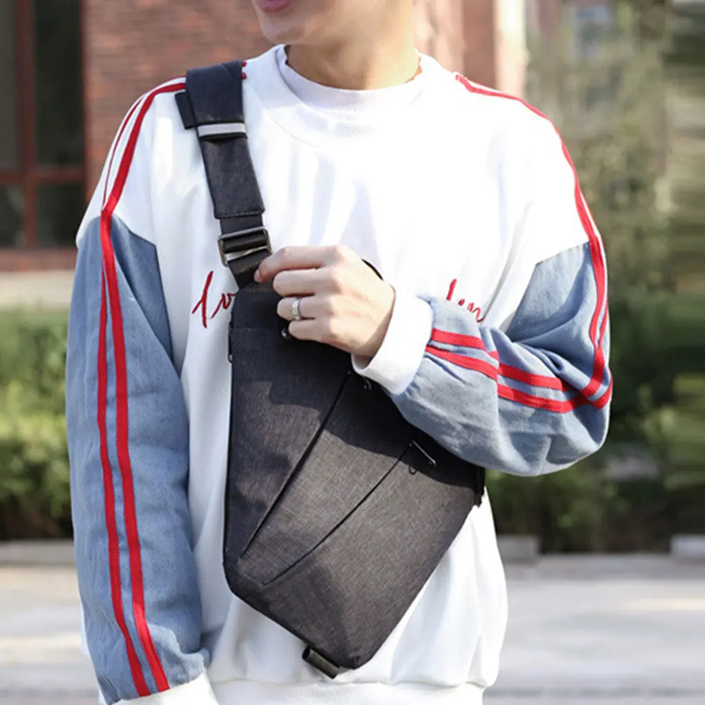 

OxfordCloth Chest Bag With Business Temperament Not Easily Worn Out Effortless To Carry Tactical Bag type+2