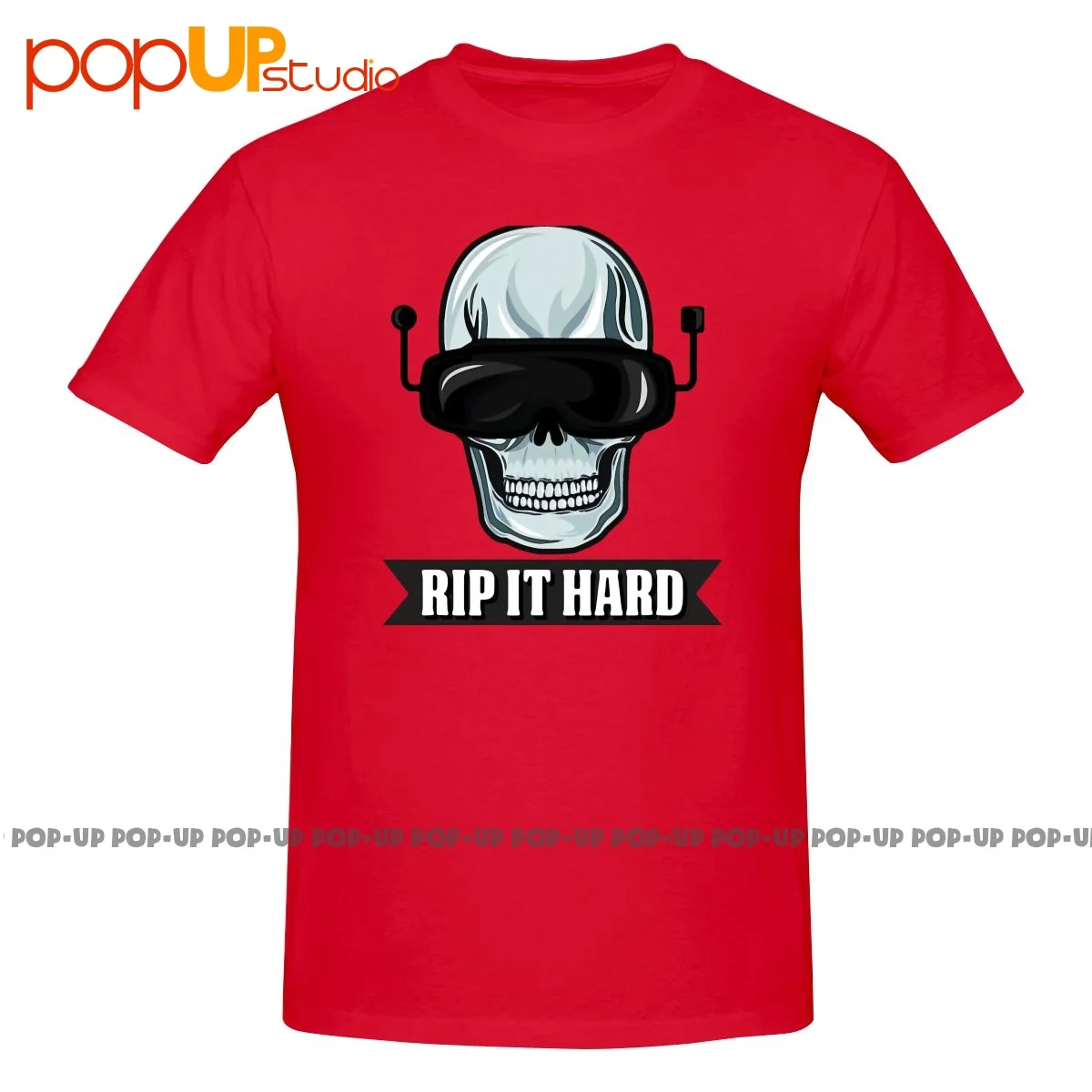 Fpv Racing Quadcopter Pilots Rip It Hard Shirt T-shirt Tee Best Style Hipster All-Match