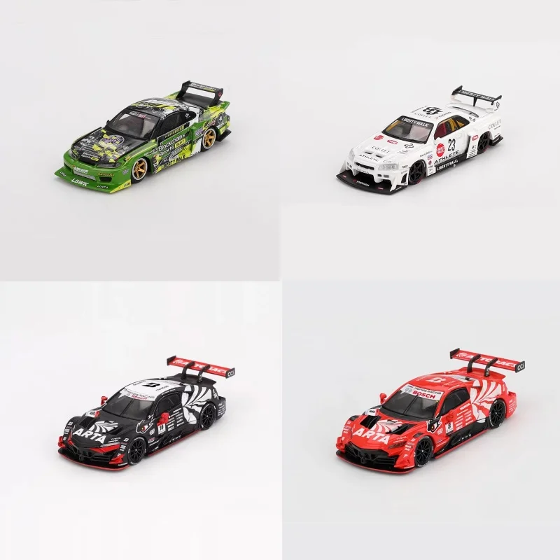 在庫あり オリジナル ミニGT LBWK 改造レーシングトイカー 1/64 高品質 合金製 シミュレーション コレクションモデルカー サプライズギフト