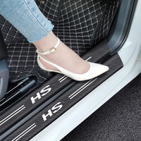 for MG HS letter Logo 2023 Car Door Sill Protector Plate Rear Trunk Bumper Strips Threshold Stickers Anti Scratch Covers
