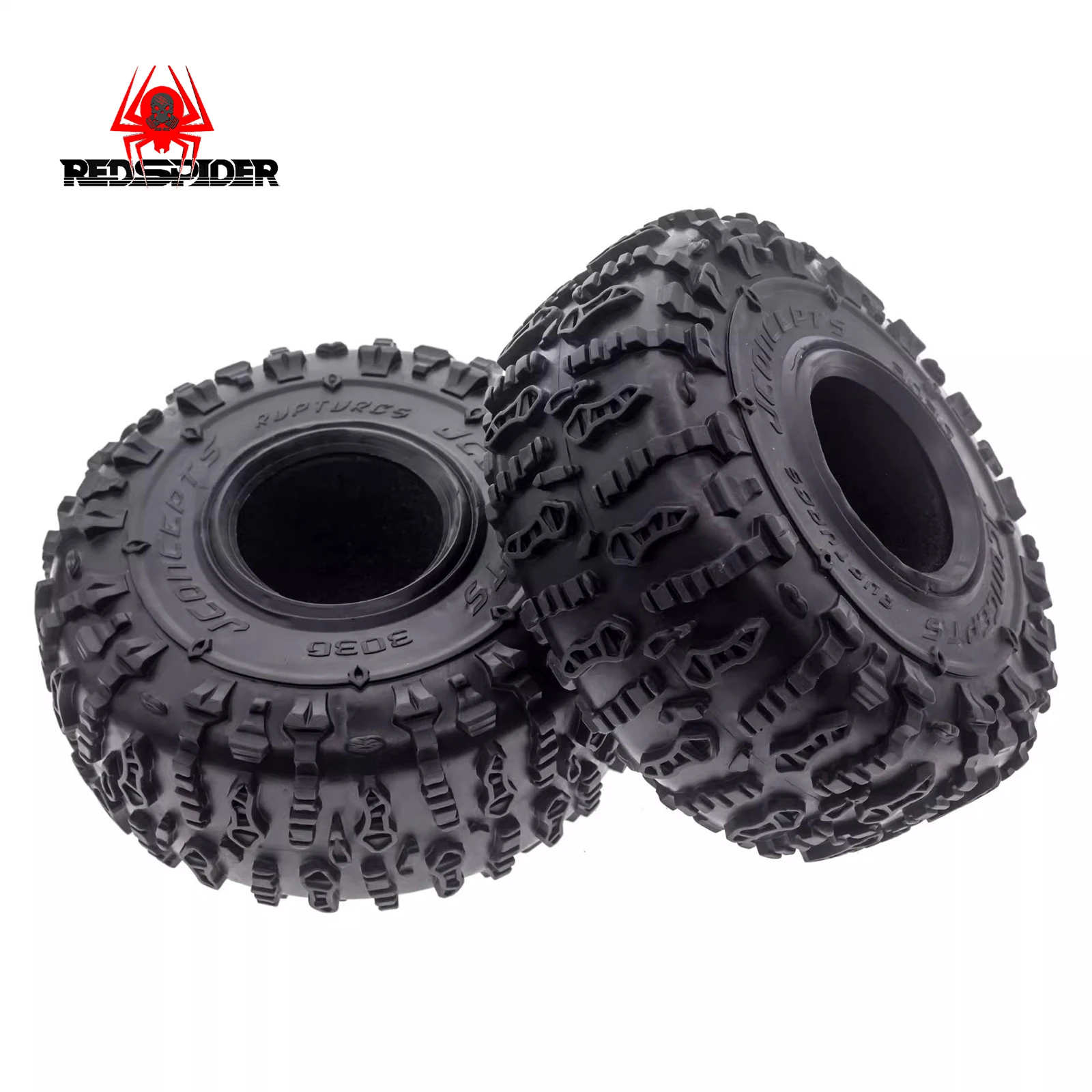 

RS RC 4 шт. 1,9-дюймовые резиновые шины Jconcepts 1,9-колеса 123x49,5 мм для 1/10 Rc Crawler Trax Trx4 Trx6 Axial Scx10 Axi03007 90046