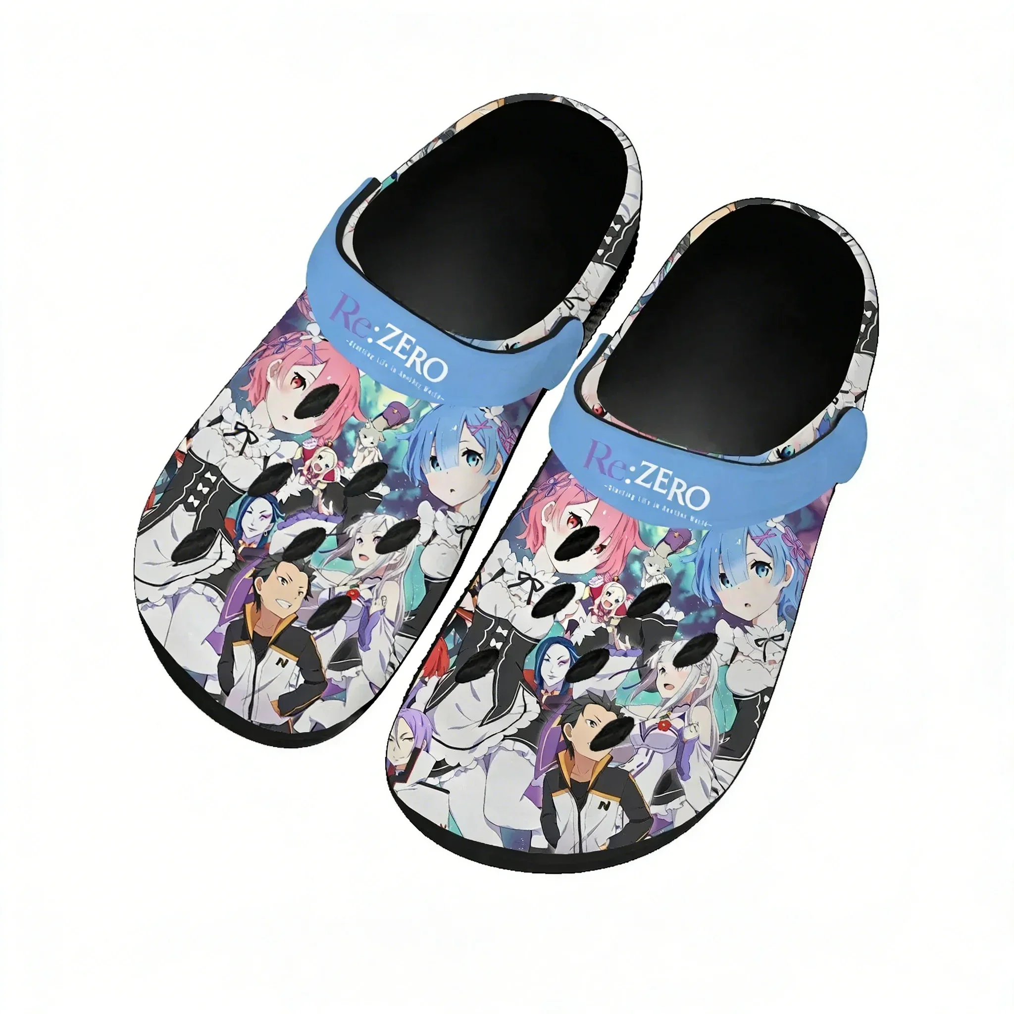 

Re.Zero Re Water Shoes Mens Womens Comfortable Fashion Home Garden Clogs Customizd Sandals Beach Breathable Hole Slippers