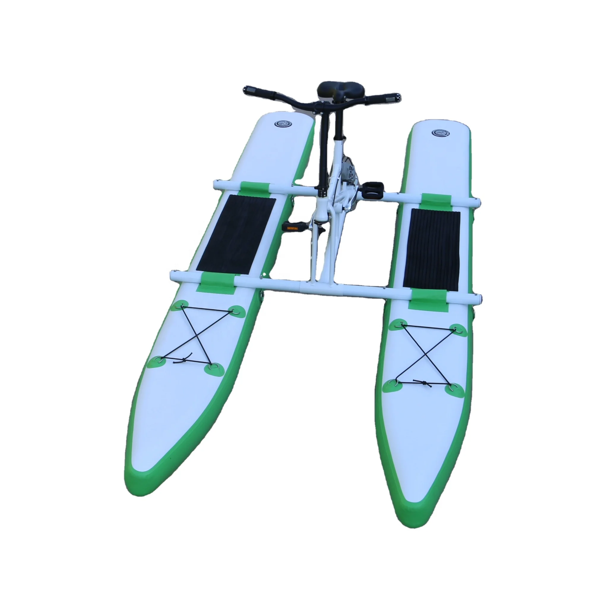 New Design Inflatable Water Bike Foot Pedal Bicycle Aqua Bike