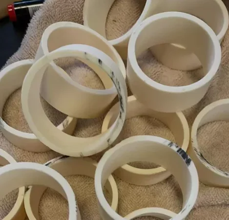 99.7%-alumina tube / furnace tube / OD**ID*L=7.95*4.75*230mm / ceramic tube / vacuum furnace