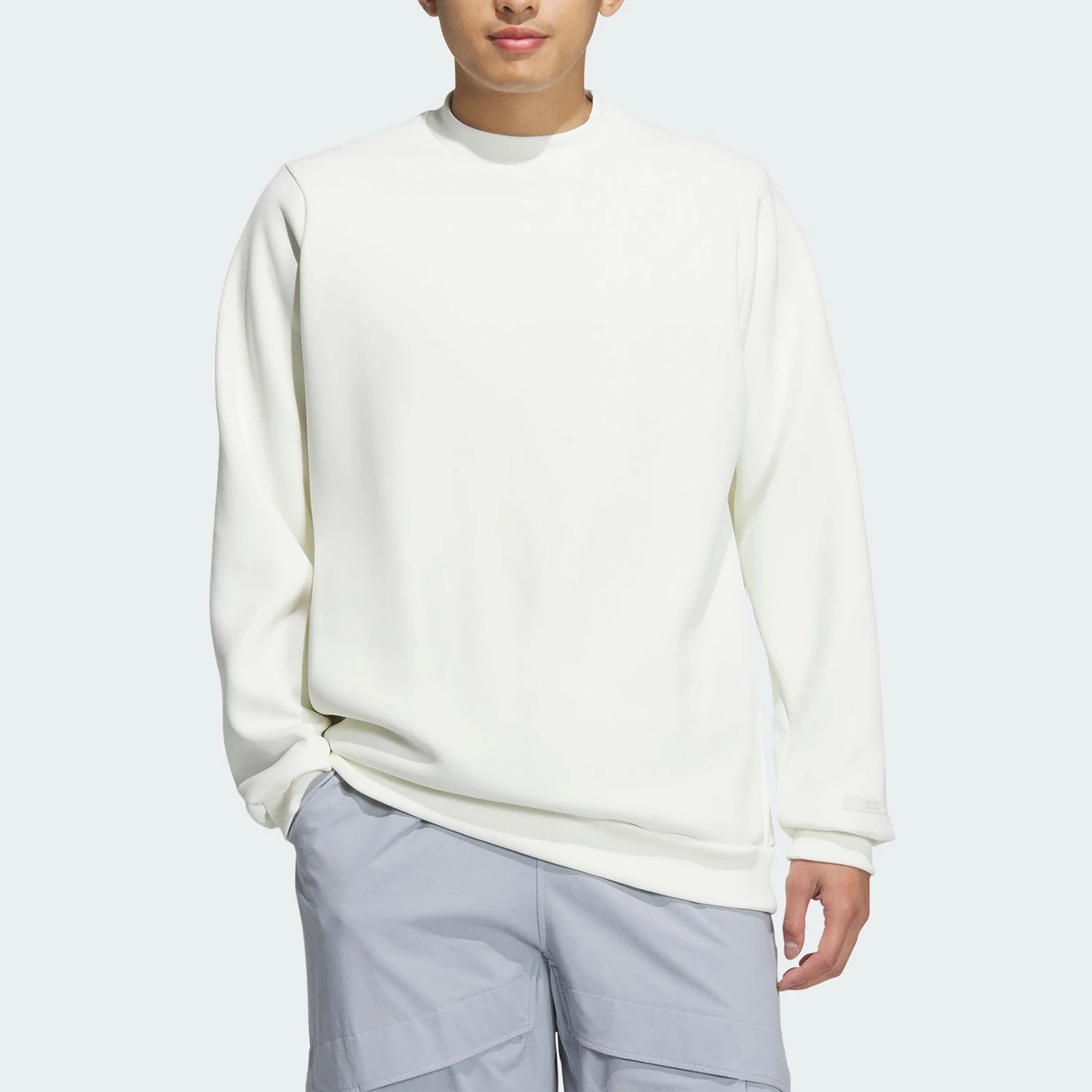 

Adidas Official Genuine Spring 2025 Men's Knitted Round Neck Sportswear JM0965