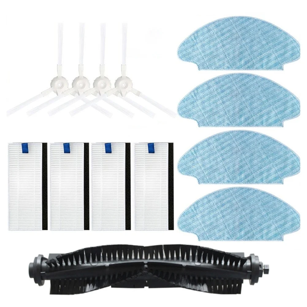 

ABNL Main Roller Brush Side Brush HEPA Filter Mop Cloth For Tefal Explorer Serie 20 RG6825 RG6871 Robotic Vacuum Cleaner Replace