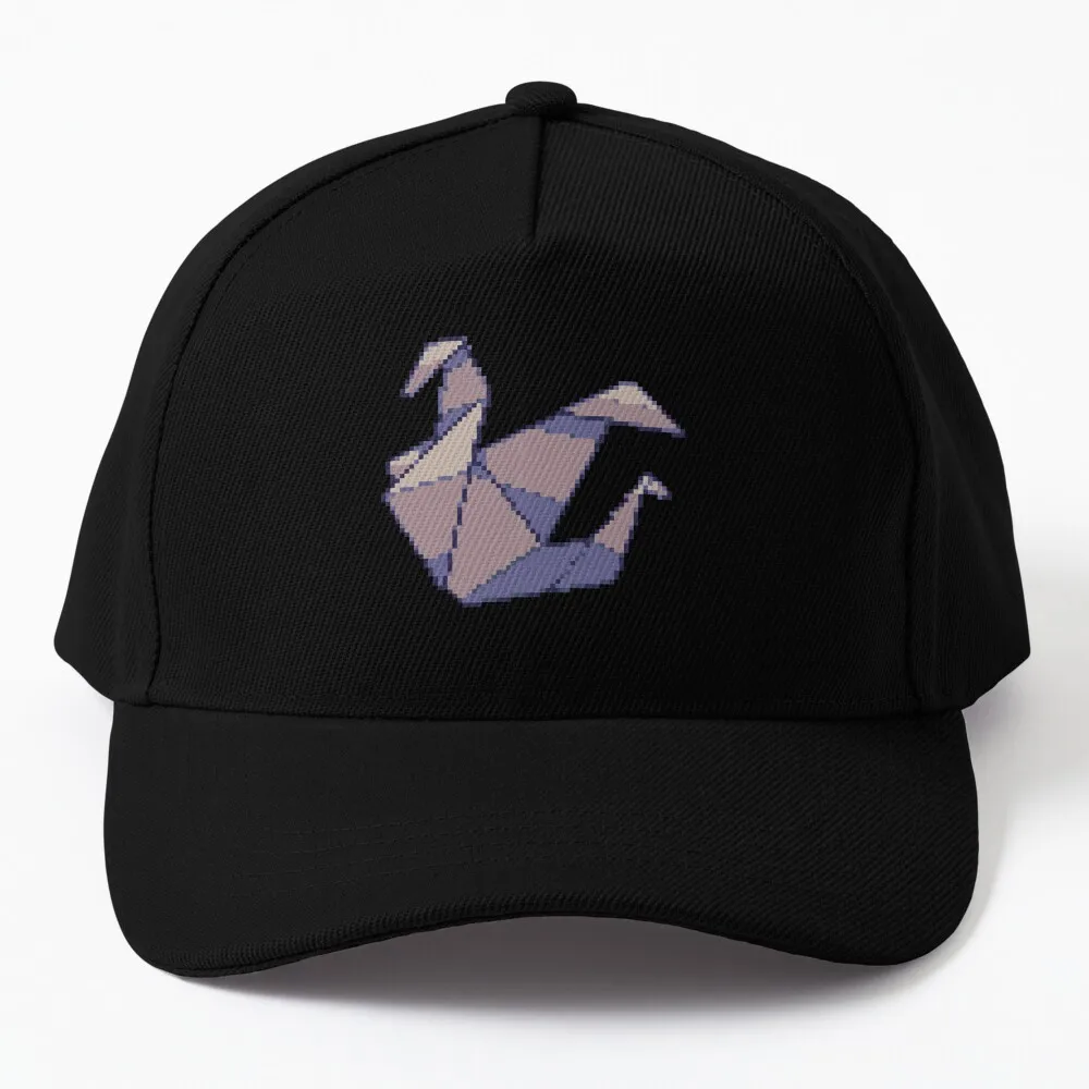 Origami Swan Baseball Cap cute Sunscreen Mountaineering Sun Hat For Children Golf Hat Men Women's