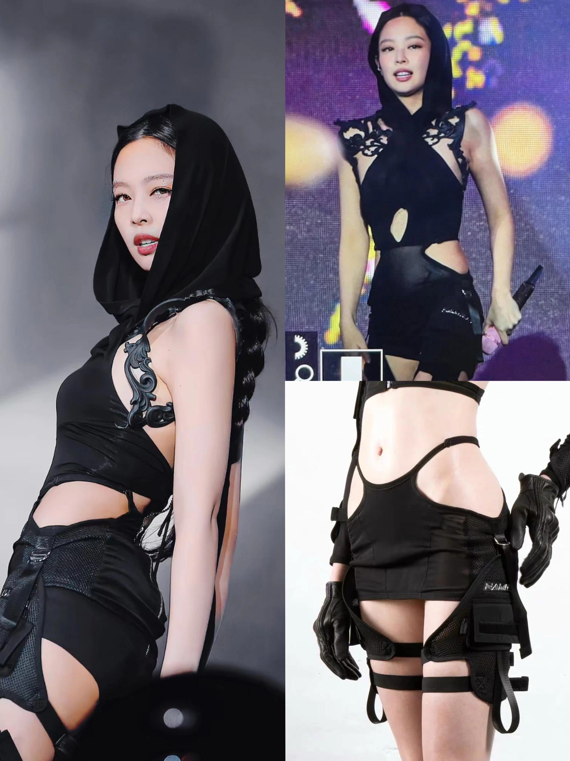 

loween Themed Tactical Belted ket f Skirt by Jennie Faionable Women's Skirt for Autumn Winter Season