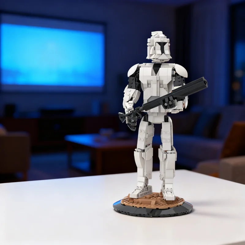 

819pcs MOC UCS Phase 1 Clone Soldier Star Battle Model Toys Building Christmas Gifts Blocks Architecture DIY Idea Creative Toy