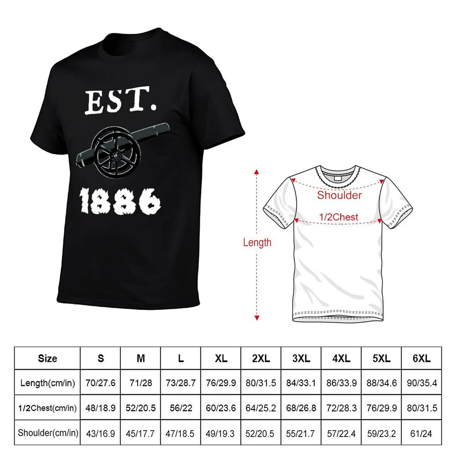 Established 1886 T-Shirt cheap stuff street wear tee shirts for men