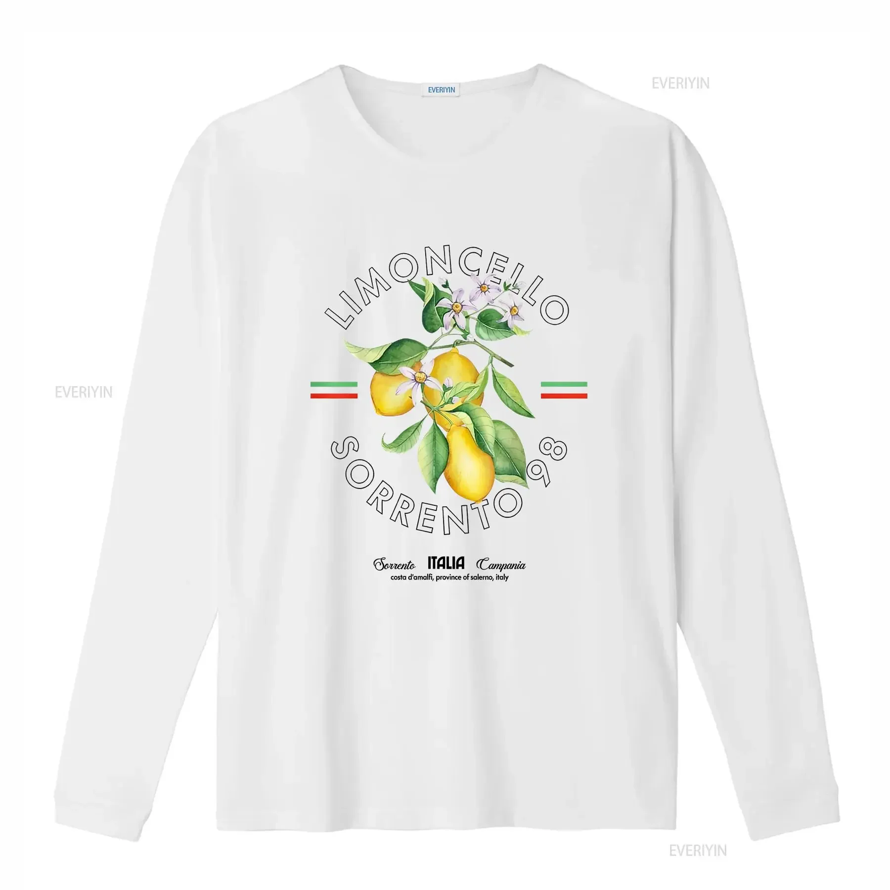 Limoncello Sorrento 98 X Italy Amalfi Spray For Adult S 4XL T Shirt vintage Washed streetwear Stylish Breathable