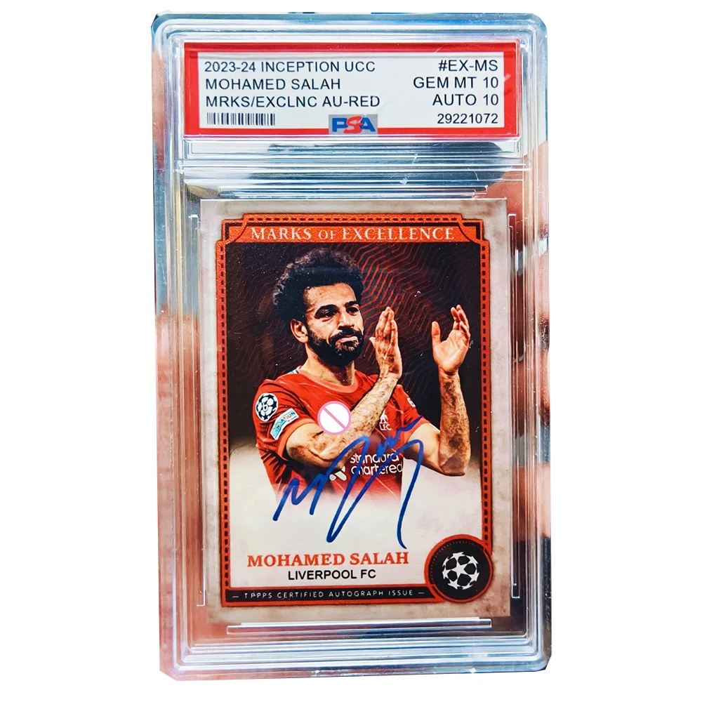 การ์ดสะสม PANINI DIY โมฮาเหม็ด ซาลาห์ เฟอร์นันโด ตอร์เรส 2023 ของสะสม ฟุตบอล ของขวัญวันเกิด/คริสต์มาส สำหรับเด็กผู้ชาย