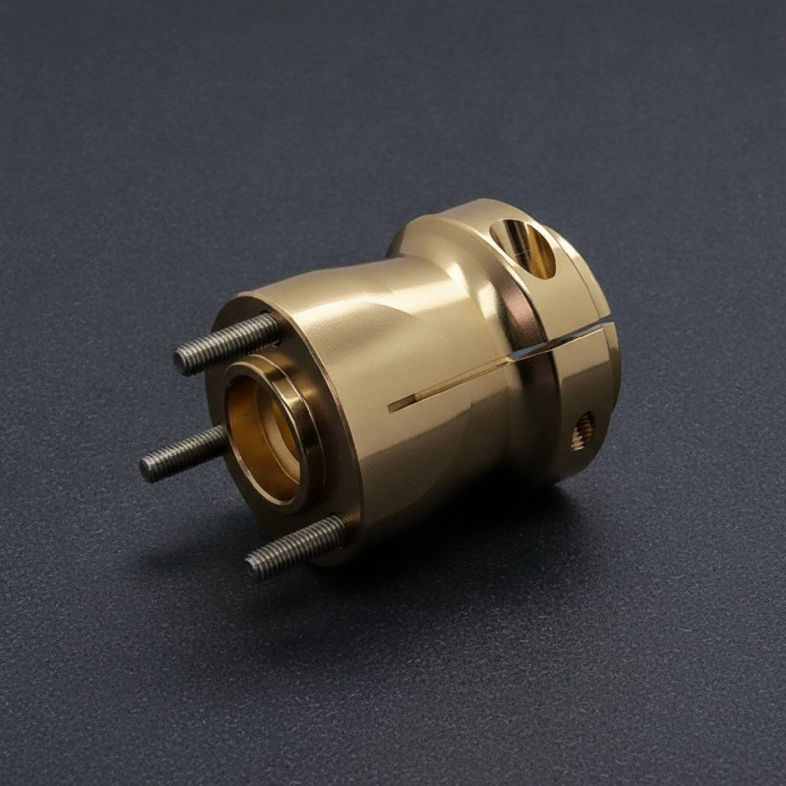 Rear Axle Hub Seat Precision-Machined Split Clamp Hub Seat Part Aluminum Alloy Hardware Heavy-Duty for Go-Kart Builders
