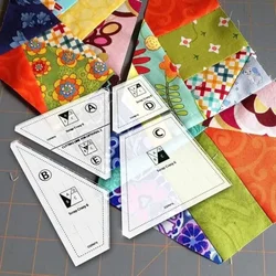 Creative Quilting Cutting Template Sewing Machine Ruler Square Tailor Template Patchwork Tool Quilting Templates