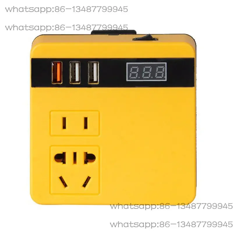 Outdoor Emergency 20V Power Inverter Converter DC to AC 220V USB 5V Output