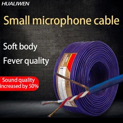 DIY Microphone Audio Wire for Mini Microphone Mic Aux cable XLR Interconnect Mixer Headphone Speaker Amplifier Cable