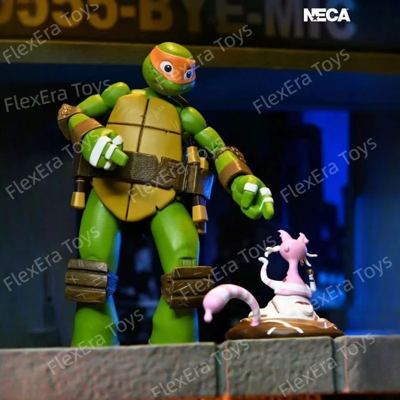 In Stock, Ships Immediately! NECA Teenage Mutant Ninja Turtles Shredder, 2012 Animated Version, 7‑inch Action Figure Toy Gift view 2