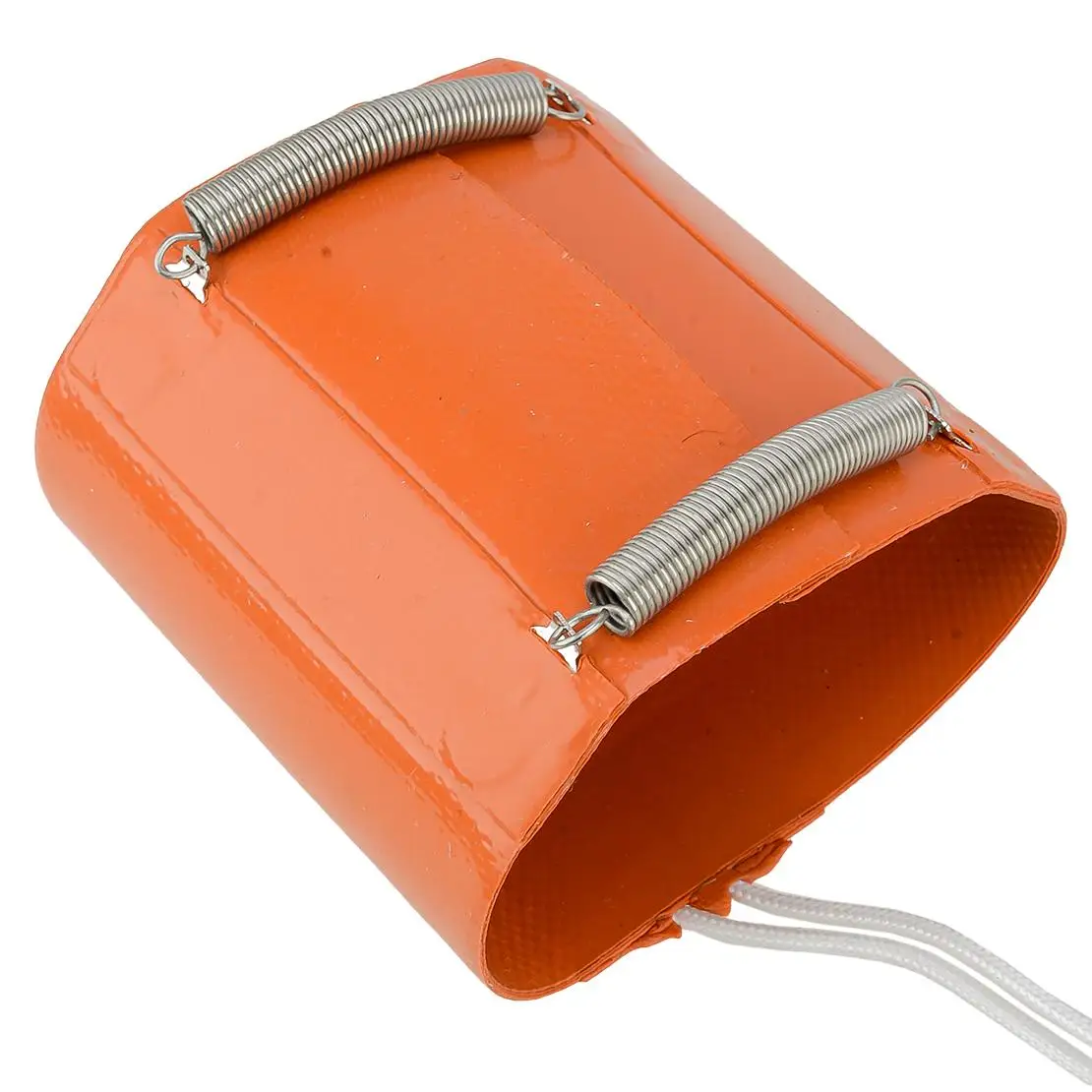 12V 250x90mm Electric Heating Ring Pad Car Fuel Filter Air Diesel Parking Heater Mat Orange Silicone