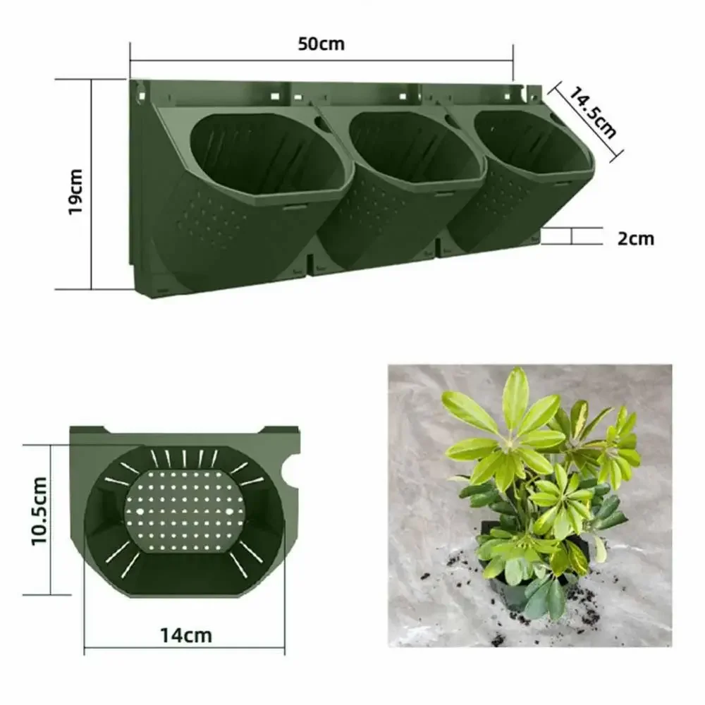 Kieszenie wiszące na ścianie Doniczka Doniczka Wodoodporna torba do uprawy Sadzarka Doniczki do szkółek Doniczki do roślin Sadzarki Dekoracja ogrodu