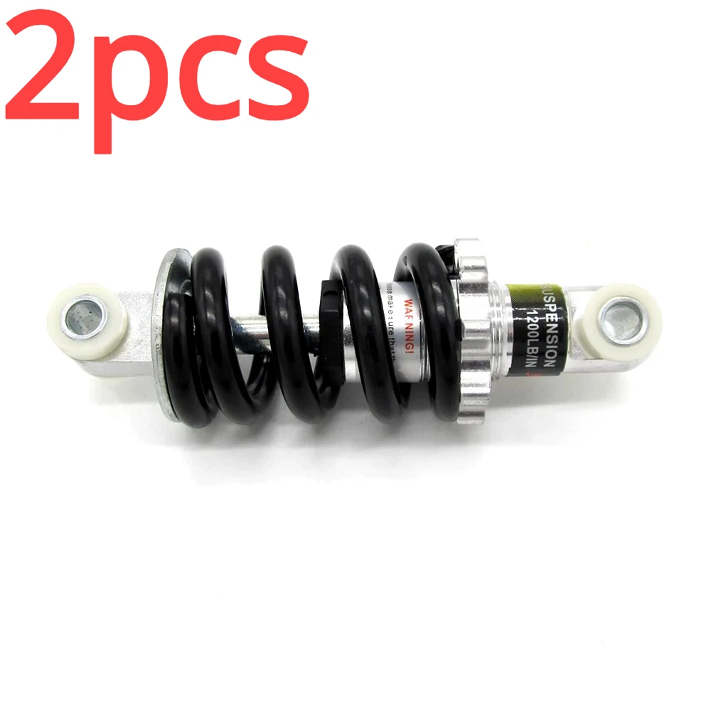 2pcs For  two-stroke small four-wheel ATV shock absorber spring shock absorber 125mm in length 8mm installing hole 1200LB/IN