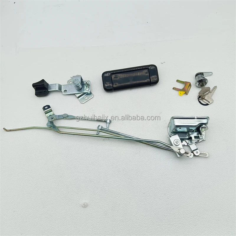 

High Quality Excavator Parts Door Lock Assembly Of Cab Outside Handle Lock Block For Komatsu Excavator PC200-7