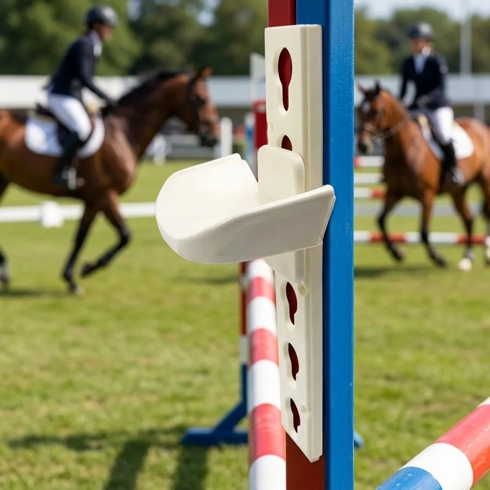 Competition Jump Holder For Horses Equestrian Training Pole Clip Horse Jump Cup Quick Adjustment Easy Installation