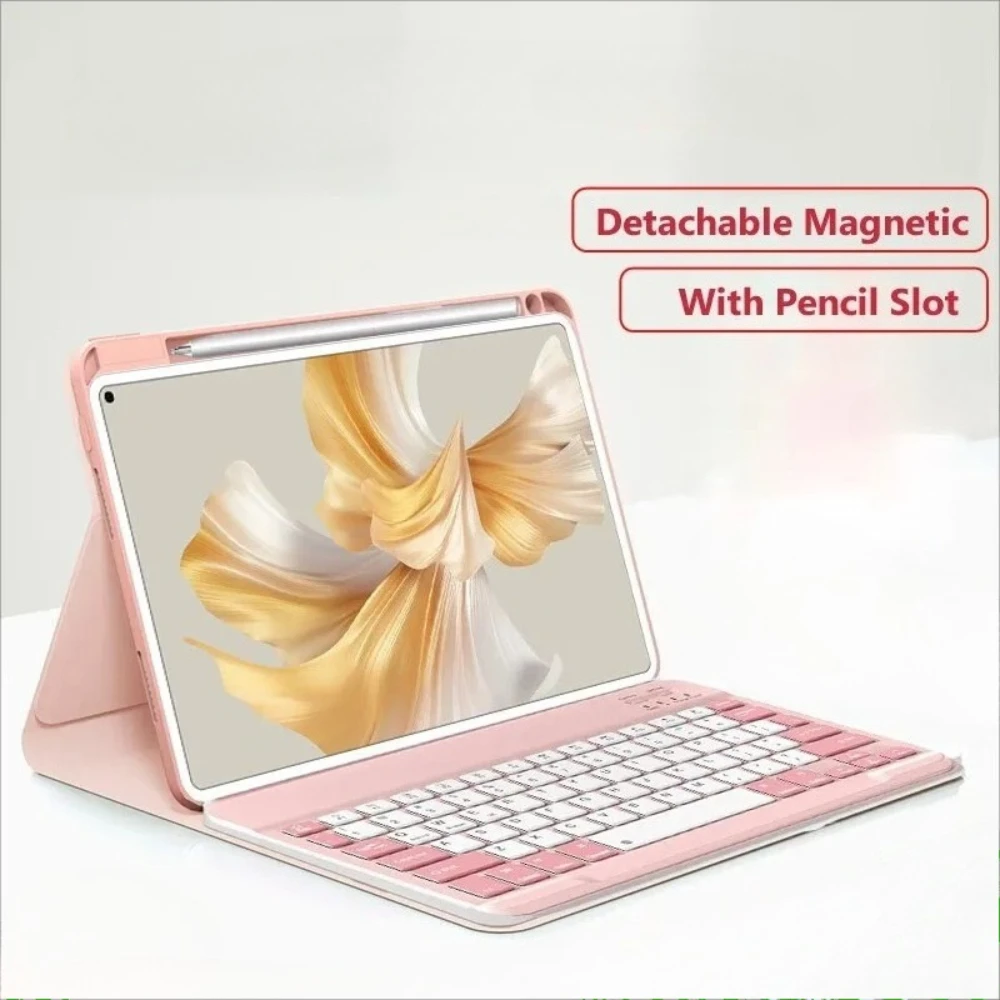 

Case with Bluetooth Keyboard for Ipad Air 11 (M4) 2026 11th A16 2025 11 inch Pro 11 Air 4 5 10th For Ipad 9th 8th 10.2 inch Air3