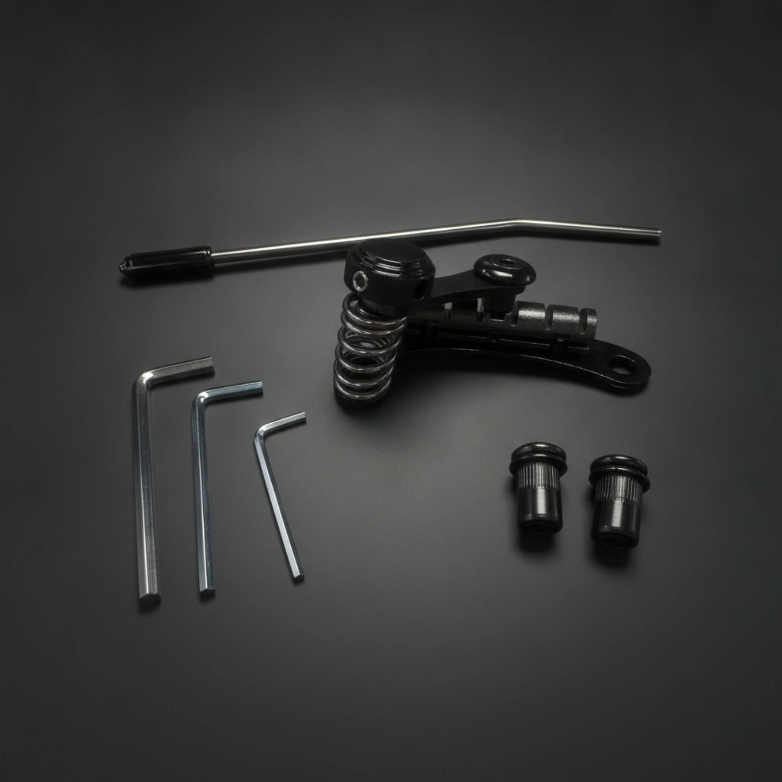 Electric Guitar Tremolo System Slimline Tremolo Bridge with Arm Electric Guitar Pitch Modulation Bridge Metal for Guitarists