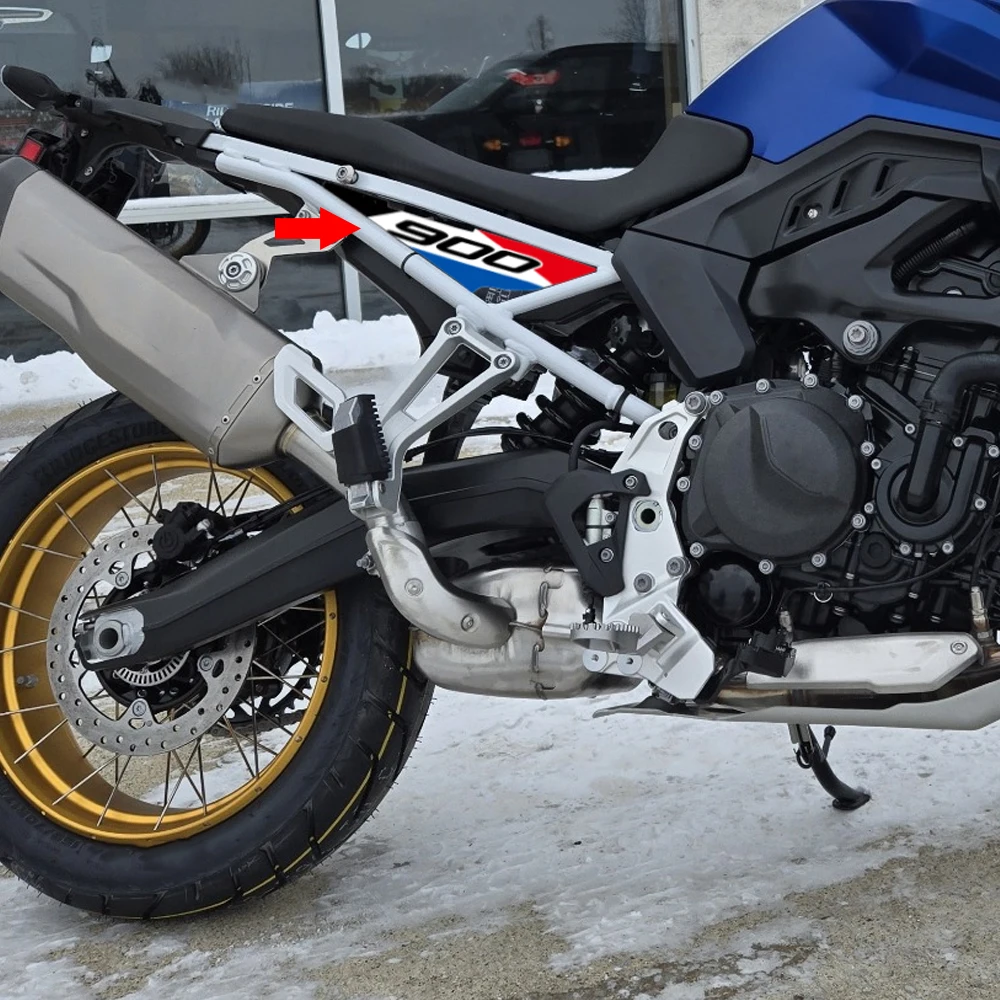Adesivi Decorativi per Moto F900GS, Compatibili con BMW F900GS 2025-2026, Adesivi Laterali Decorativi F900GS Impermeabili