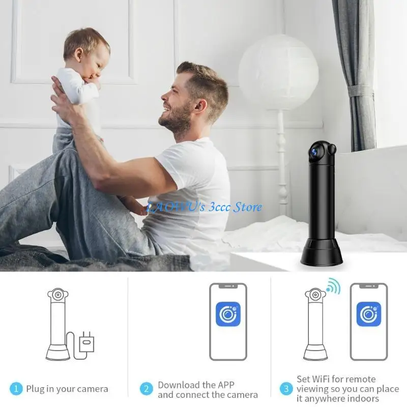 

Y8AD Home Camera WiFi 1080P APP Remote Viewing Monitor DVR