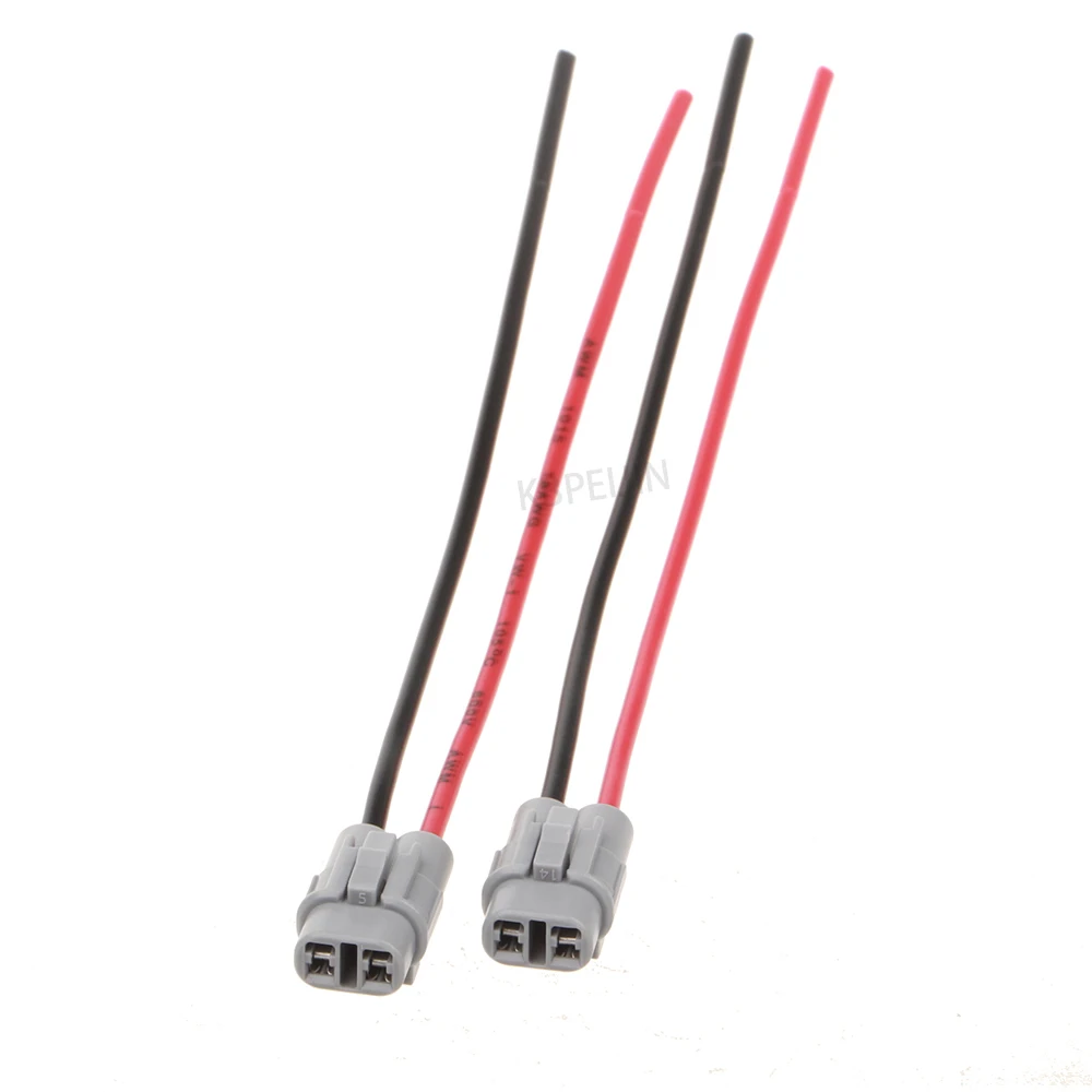 2x For Toyota Prado Mazda CX5 Rear Fog Light Adapter Connector Wiring Harness Accessories