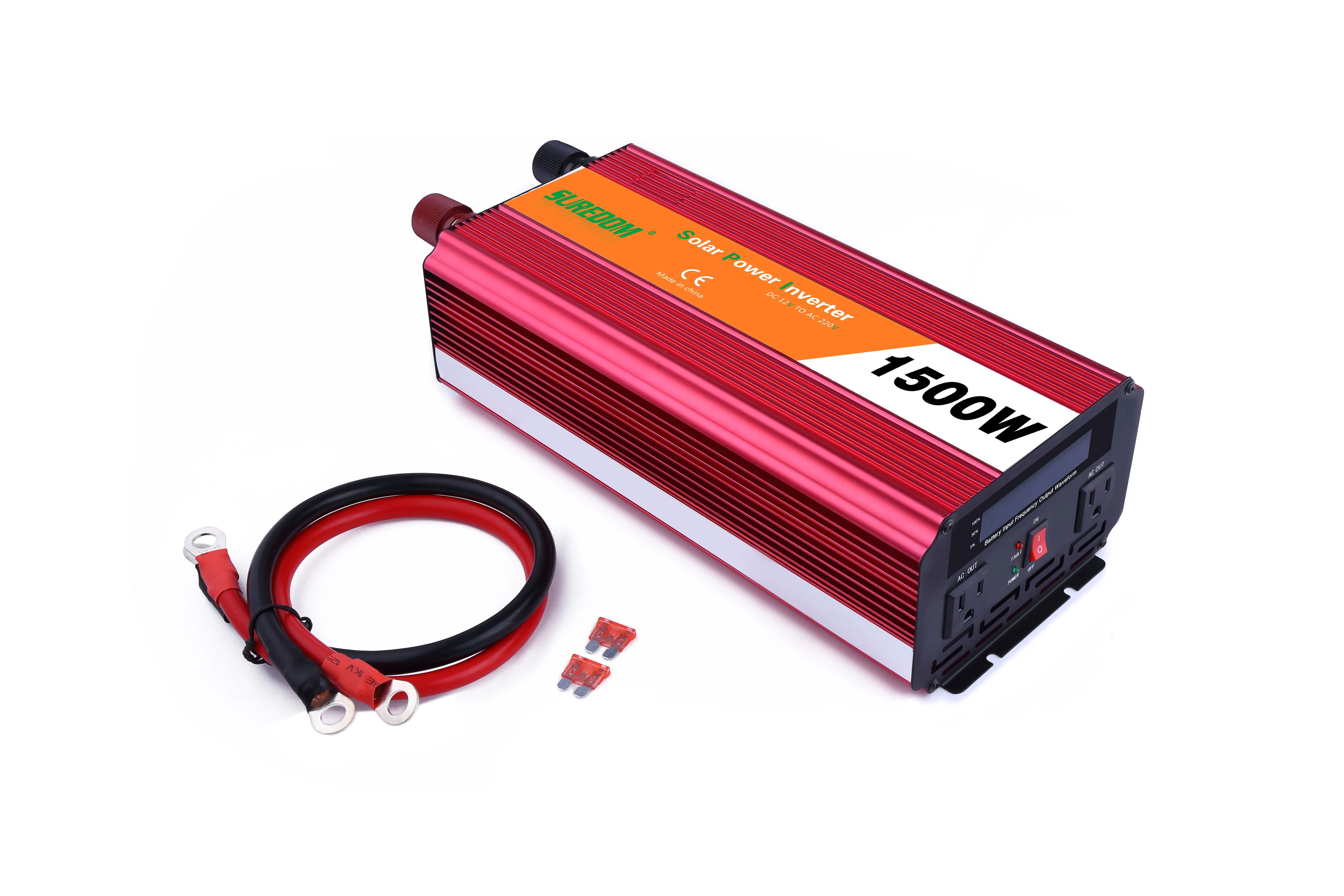 Best Price 1500W Power Inverter DC 24V to 110V AC Car 24V Inverter Converter
