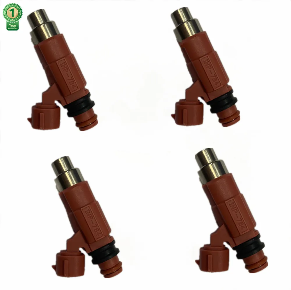 

4 PCS OEM INP-784 Fuel Injector Nozzles For N-issan Vanette M-azda E220 2.2L L4