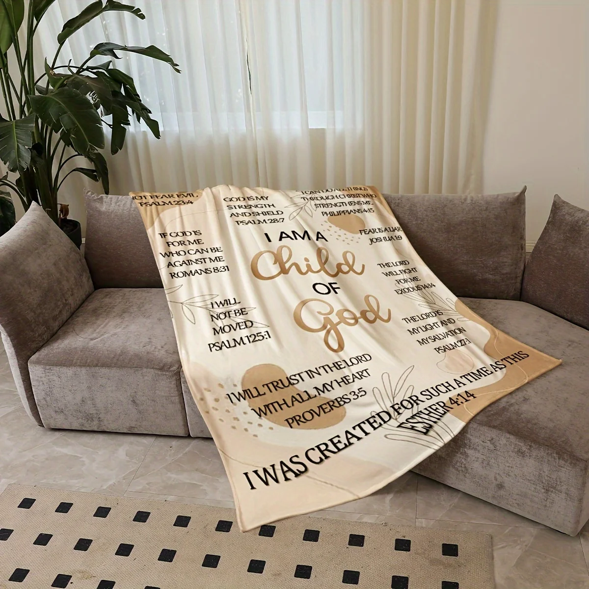 كتاب الكتاب المقدس، بطانية الله، ناعمة ومريحة، هدية مسيحية نسائية - بطانية الله، إيمان الكتاب المقدس، هدية دينية، النساء