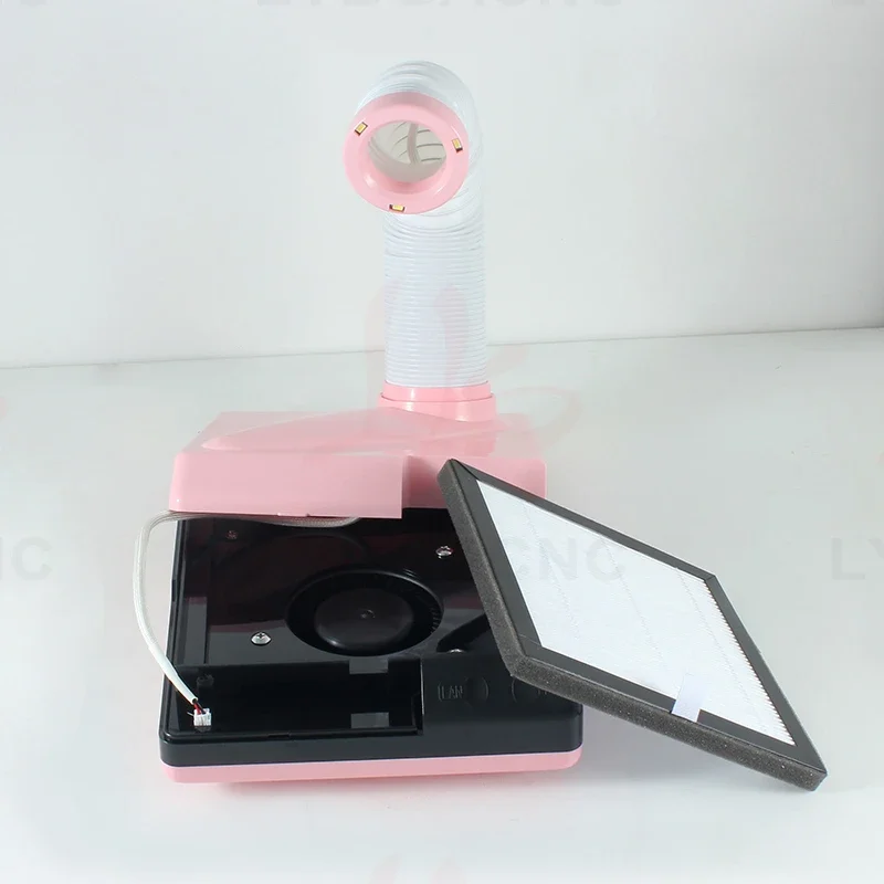 LY Ultra Mini Filtro Assorbitore di Fumo Laser Saldatura di Metallo Estrattore di Fumo Purificazione Intagliare Macchina Taglio Fumo per Bruciare il Legno