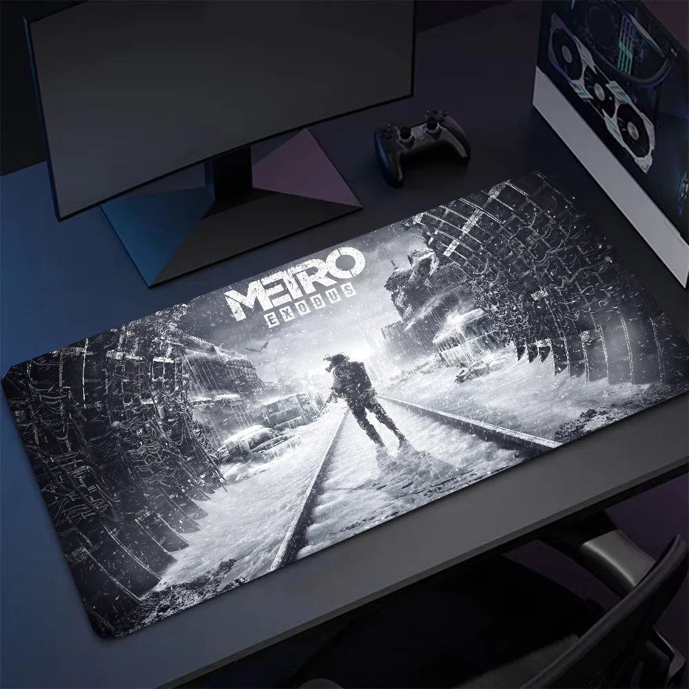 Metro Exodus Non-slip Mouse Pad Suitable For Office Computers Laptops E-sports Game Desk Mats XXL Keyboard