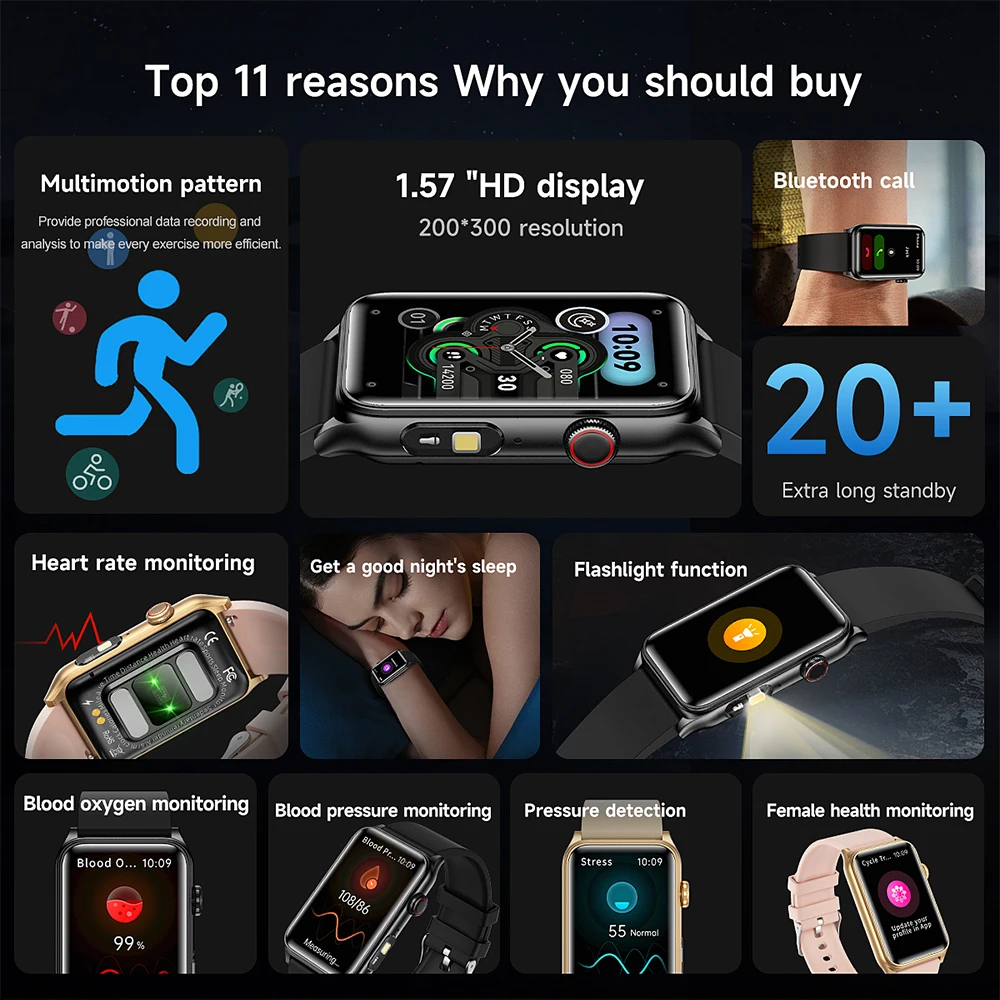 G50 Bluetooth Call Smartwatch 1.57