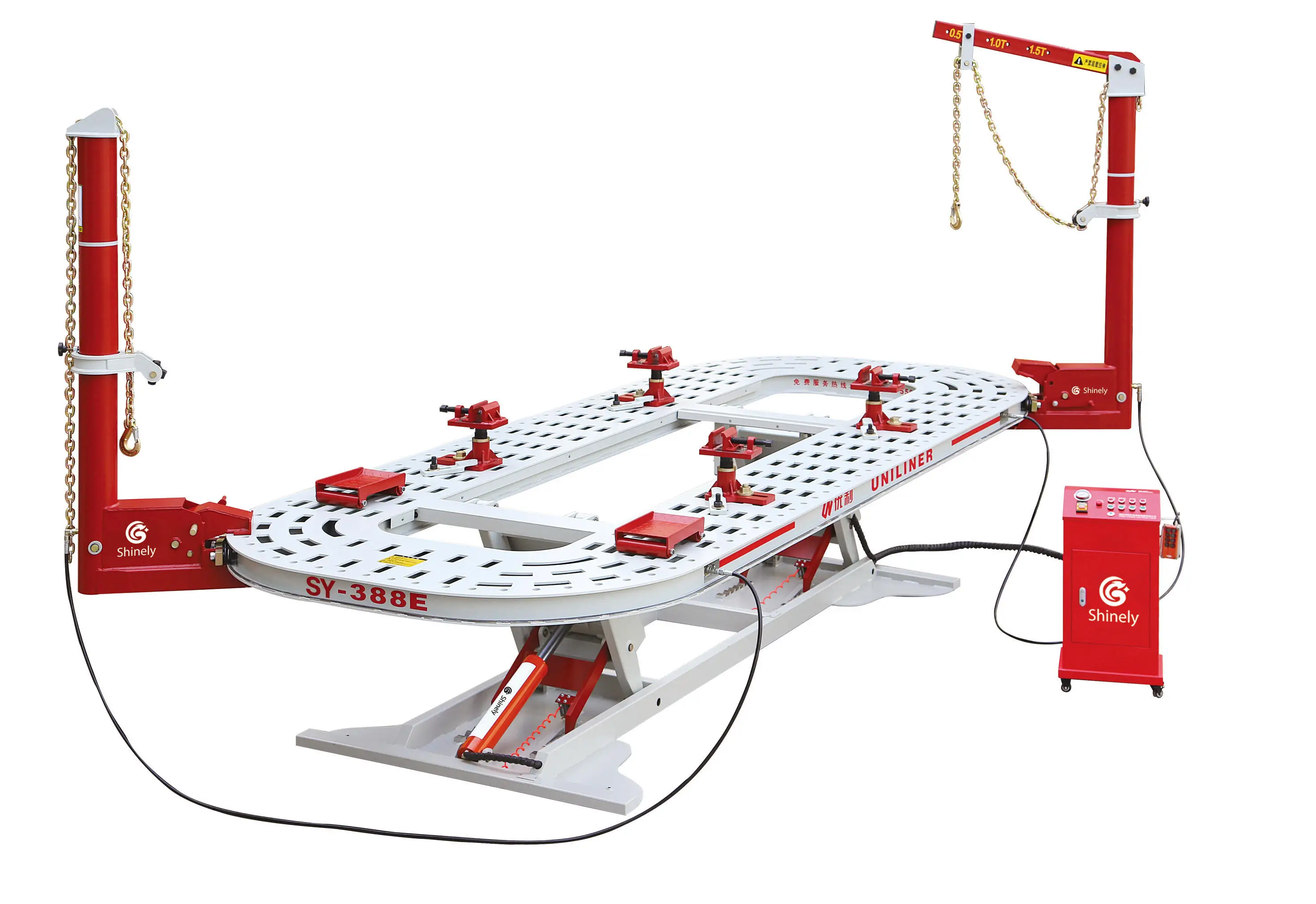 Auto Bank Auto Körper Kollision Reparatur Ausrüstung Chassis Richten Auto Rahmen Maschine