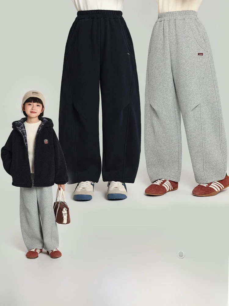 pantaloni-lunghi-casual-in-maglia-foderati-in-pile-caldo-per-ragazze-abbigliamento-invernale-di-pudding-haru-nuova-collezione-autunno-inverno-per-bambini