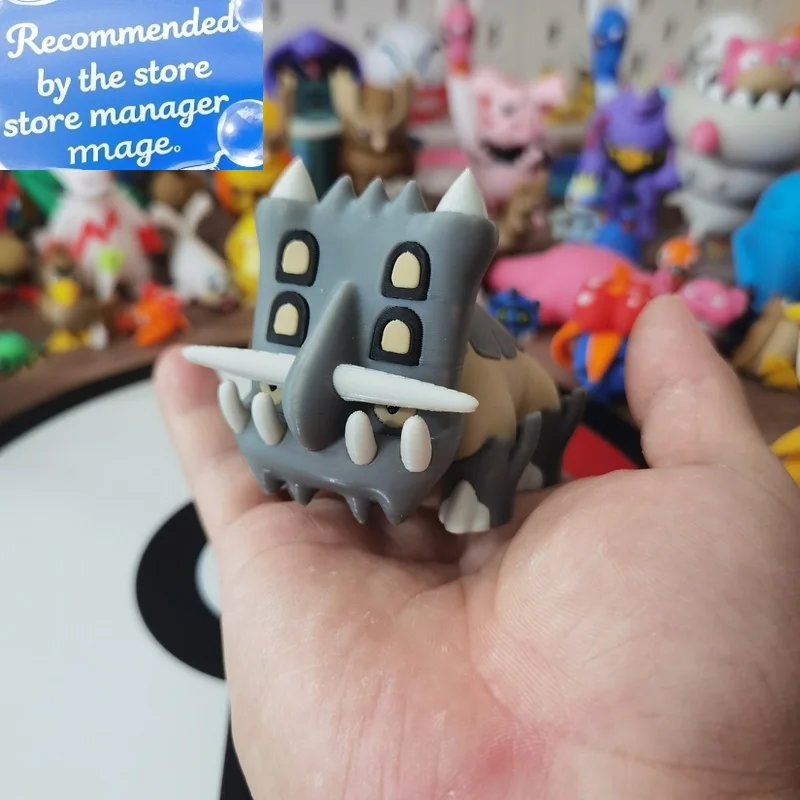 

Аниме Shieldon Bastiodon фигурка пропорциональный мир 1:20 Diy 3D печать персонаж мультфильма Kawaii украшение для рабочего стола модель игрушка в подарок