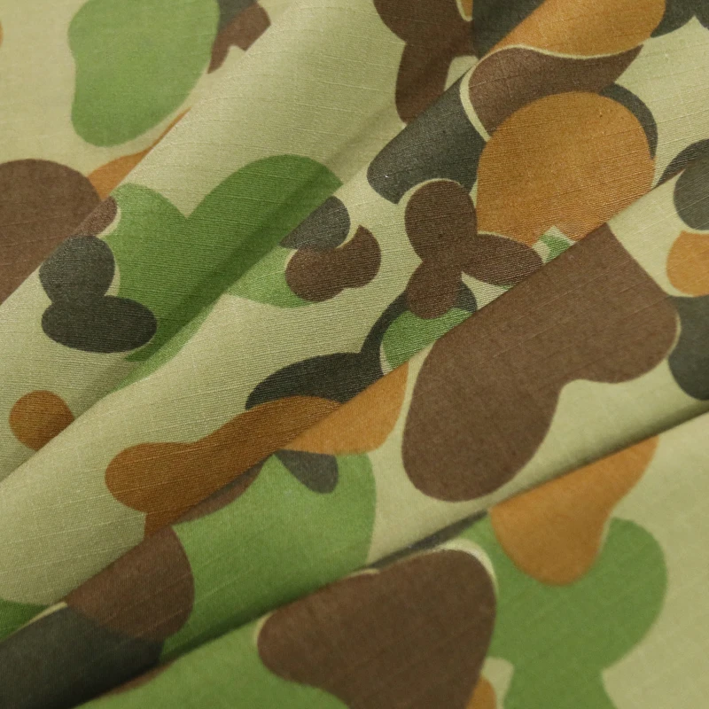 Nylon Cotton Australian Multicam Camouflage Rip Stop Fabric DCP City Desert Camo IRR Infrared Reflective AMCU Cloth Uniform DIY